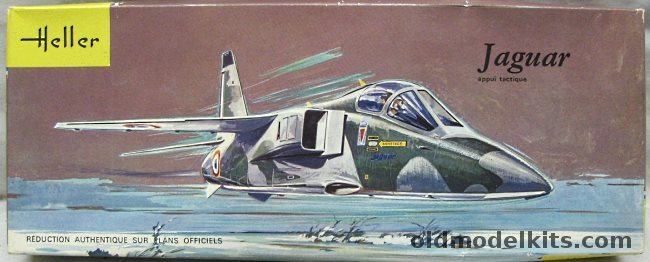 Heller 1/48 Sepecat Jaguar C, L520 plastic model kit